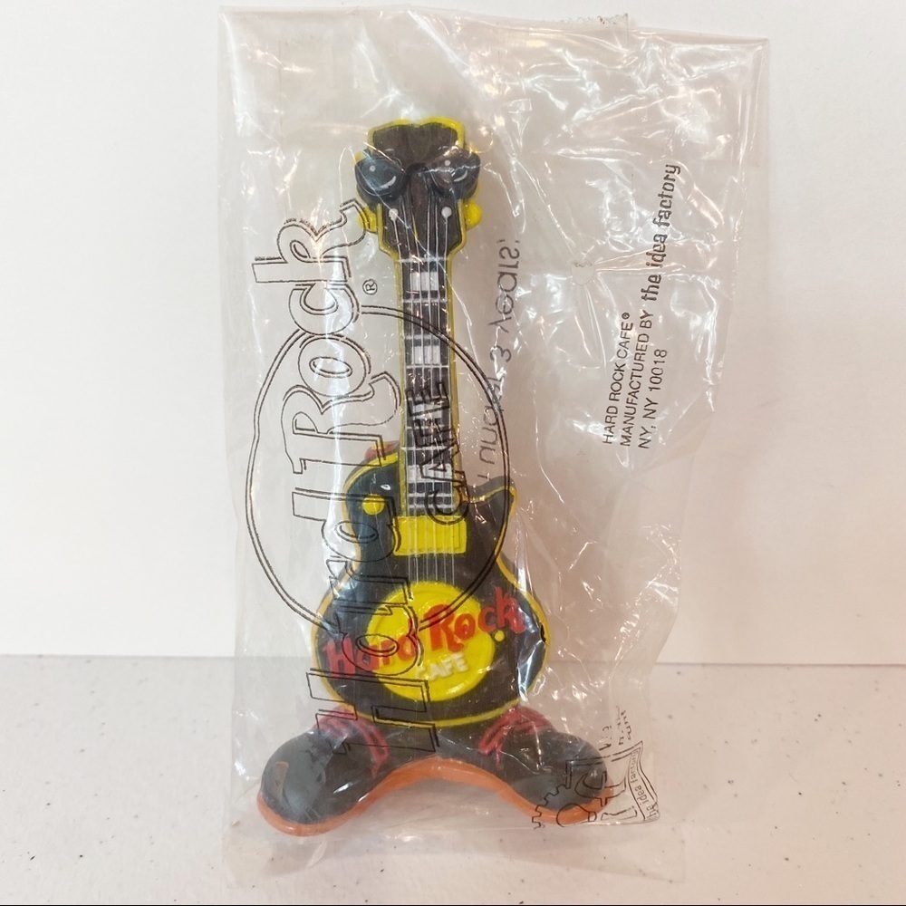 NEW Hard Rock Cafe Guitar Figure Toy